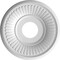Ekena Millwork Berkshire Thermoformed PVC Ceiling Medallion Fits Canopies up to 5 3/4-in., Aged Copper CMP13BECAC - alternate 5